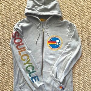 Soulcycle x Aviator Nation Zip Up Hoodie